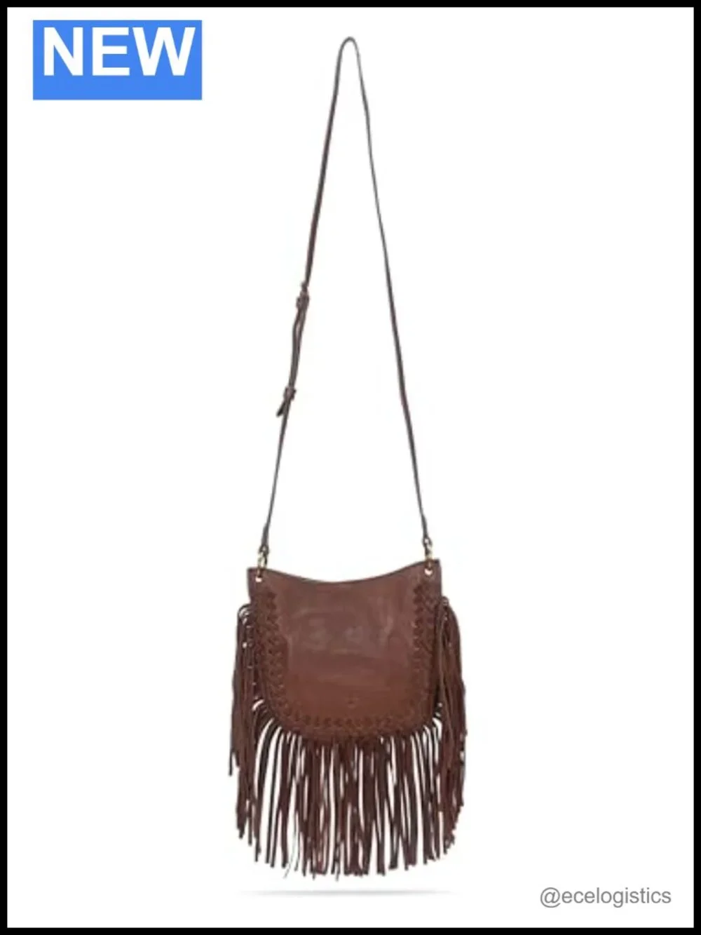 Genuine Leather Mini Crossbody Bag Antique Pull-Up Hobo Purse